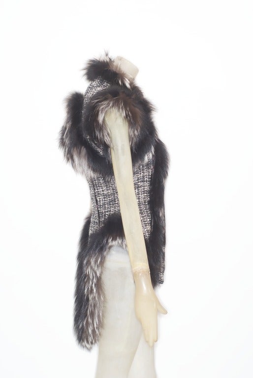 viking fur vest