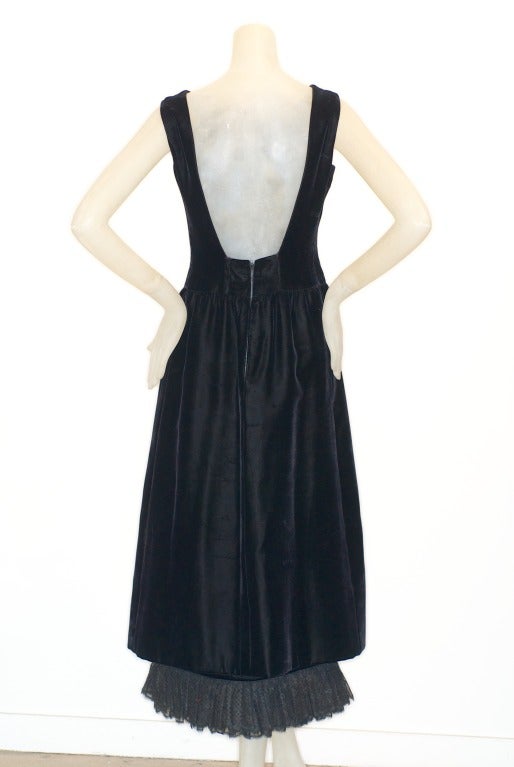 A Fine and Exceptionally Rare 1960s Federico Forquet Gown In Excellent Condition For Sale In New York, NY