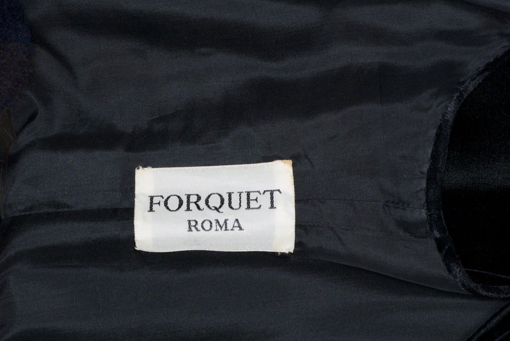 Women's A Fine and Exceptionally Rare 1960s Federico Forquet Gown For Sale