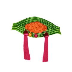 Yves Saint Laurent Colorful Tasseled Belt