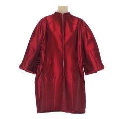 Architectral Chado Ralph Rucci Jacket with Oversize Fringed Wrap