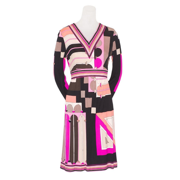 Pucci Silk Dress For Sale 3