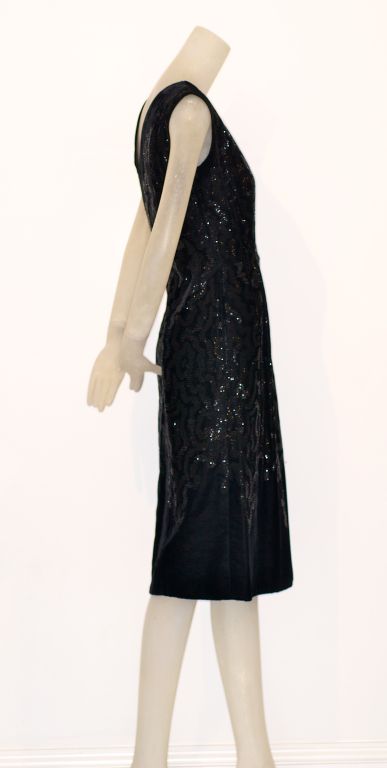 A beautiful, elegant and sultry Italian cocktail dress.  It is Alta Moda which is Italian high fashion or haute couture so it is remamrkably made and in remarkable condition too!<br />
<br />
RARE vintage <br />
STORE HOURS: Monday - Friday