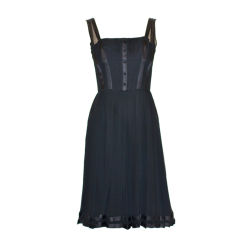 1960s Gigliola Curiel Chiffon Dress