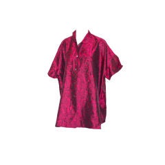 Retro Romeo Gigli Claret Red Top