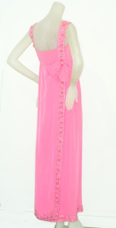 bubblegum pink gown