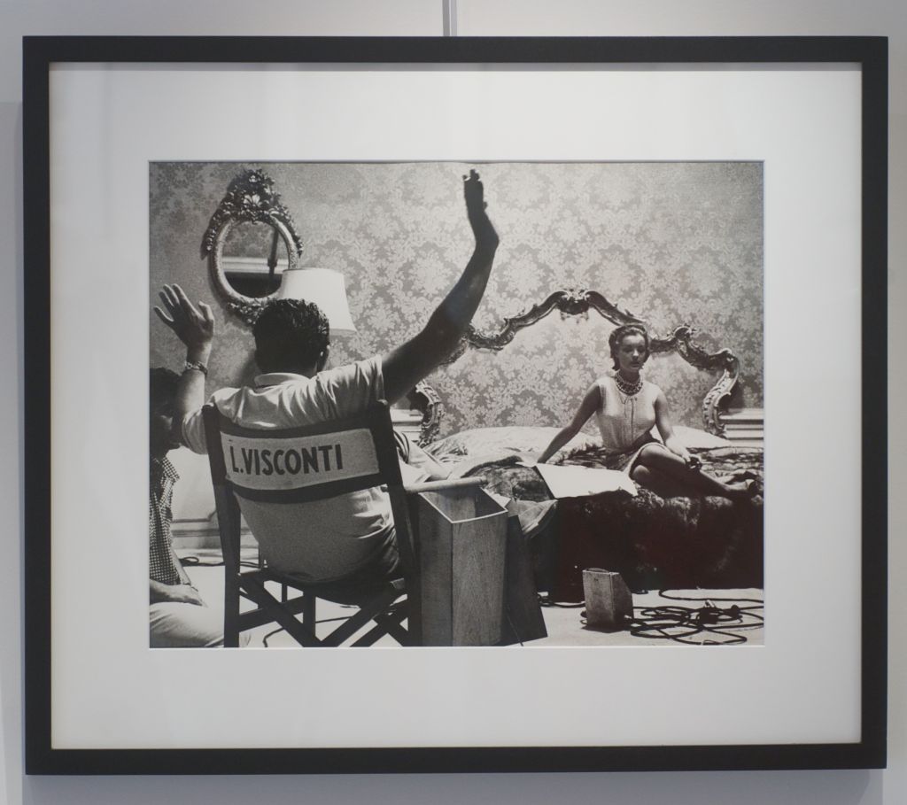 Romy Schneider et Luchino Visconti