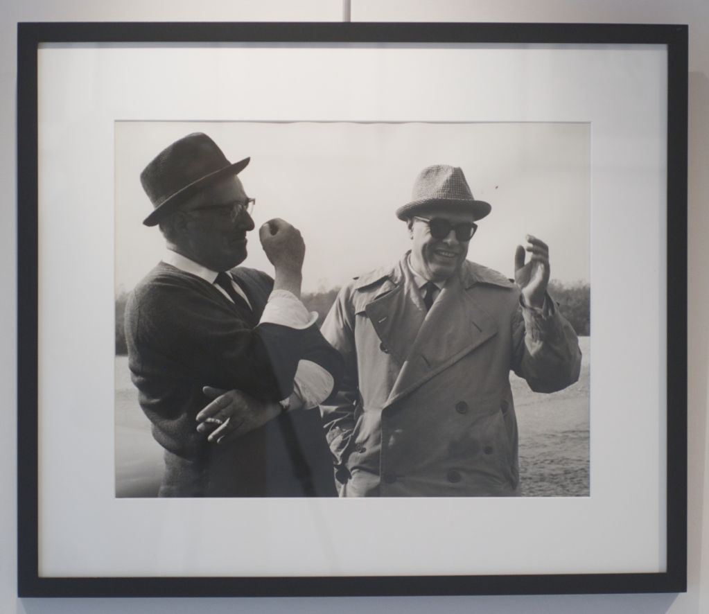 De Sica and Carlo Ponti Print
