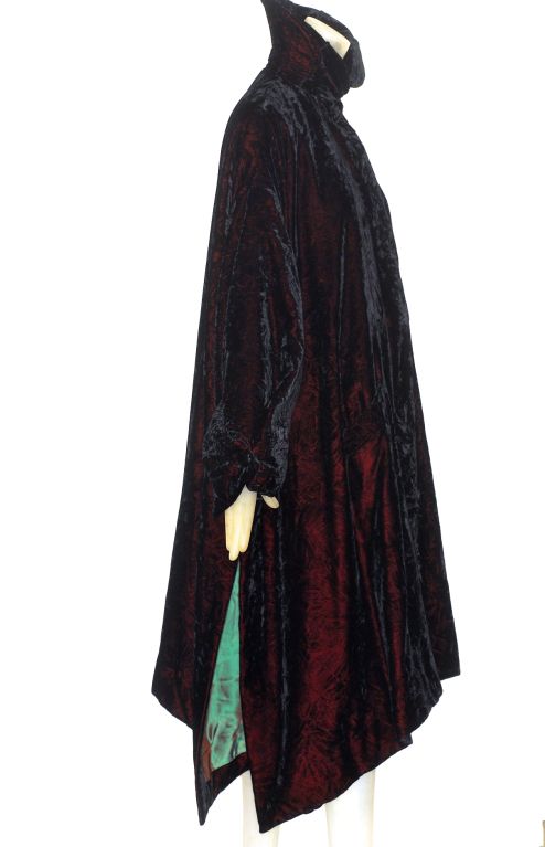 Women's Romeo Gigli Velvet Coat For Sale