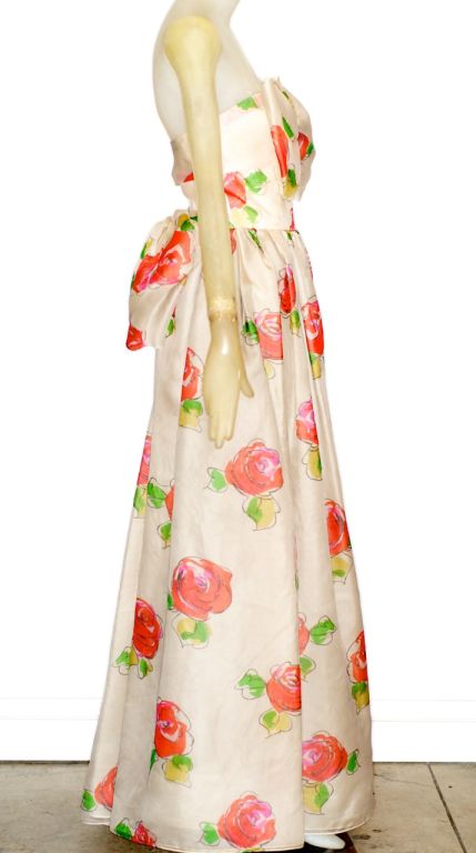 Nina Ricci Organza Gown For Sale 1