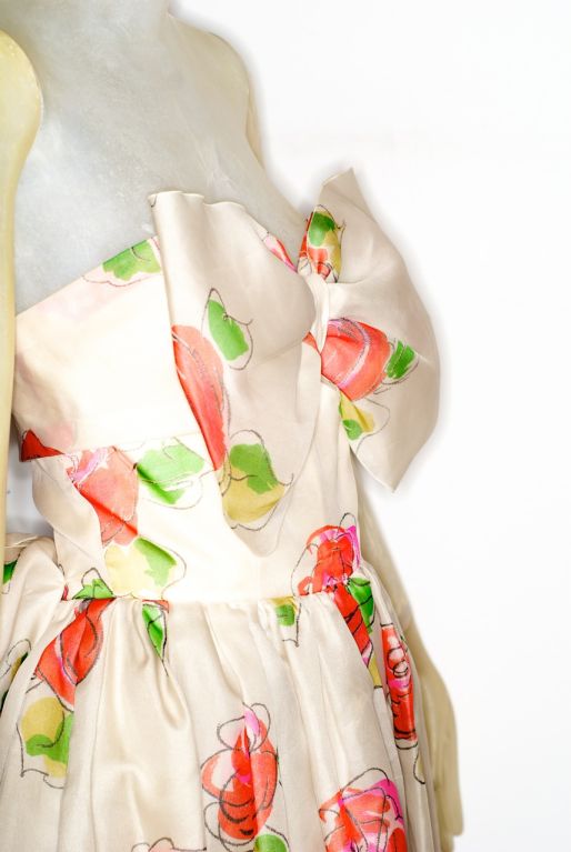 Nina Ricci Organza Gown For Sale 3