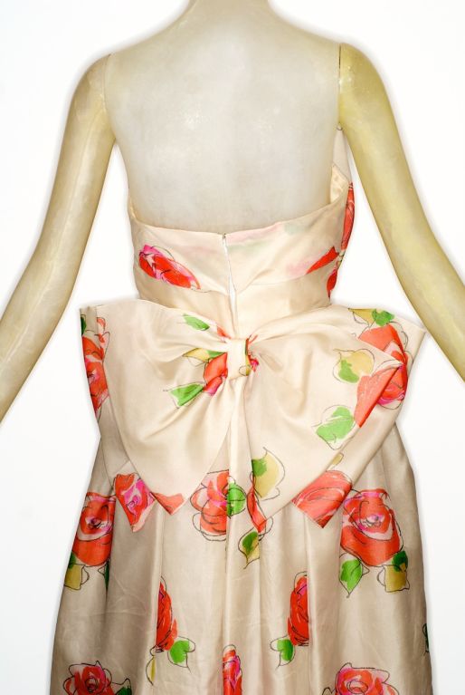 Nina Ricci Organza Gown For Sale 5