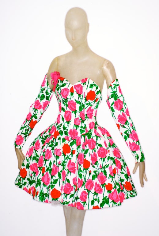 In 1987, three months after his debut haute couture collection under his own name, Christian Lacroix, showed his first ready to wear collection, called Luxe.  Christian Lacroix Luxe was sold at Bergdorf Goodman and prices ranged from $3000 for day
