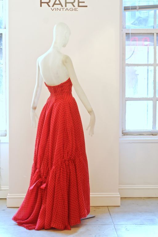 Women's Spring/Summer 1954 Christian Dior Silk Ball Gown