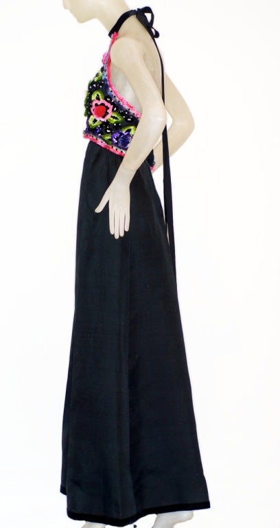 Late 1960s Hubert de Givenchy Couture Gown For Sale 2