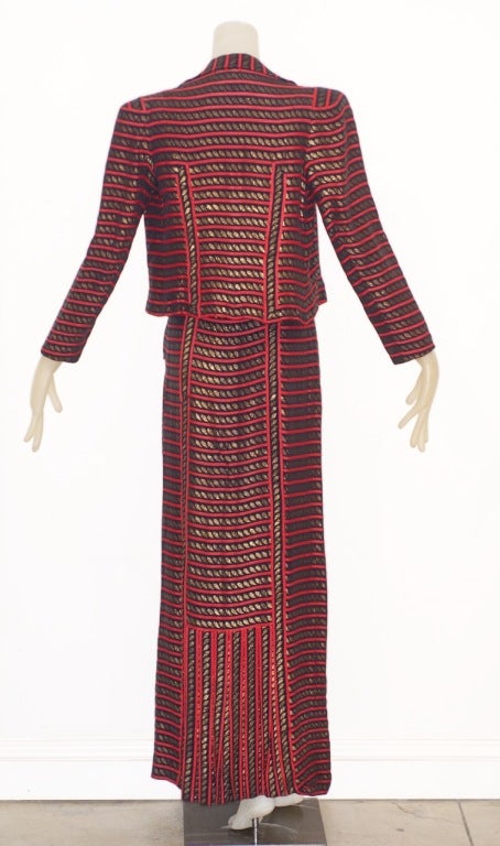 1930s Dinner Suit from Bergdorf Goodman For Sale 5