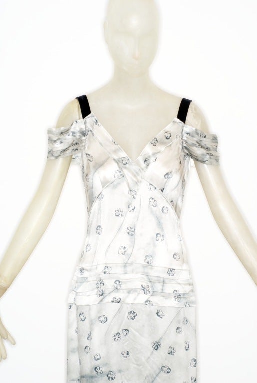 Women's Prada demi-couture Trompe L'Oeil Gown For Sale