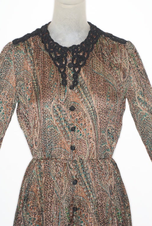 1970s Chanel Creations Dress For Sale 1