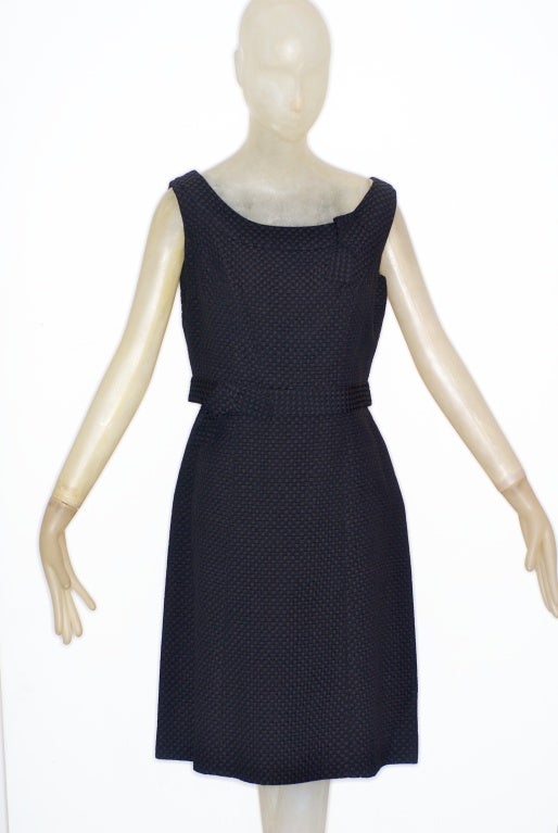 1960s Pierre Balmain Little Black Dress