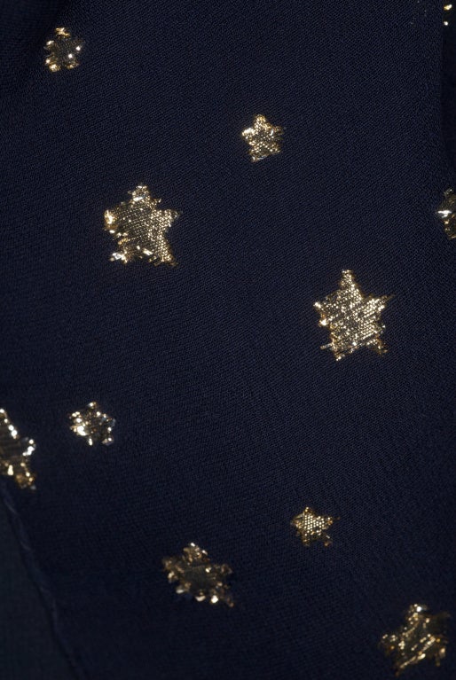 1970s Valentino Haute Couture 'Stars' Dress 2