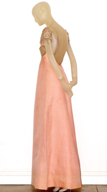 Women's Extremely Rare Circa 1962 Valentino Haute Couture Gown