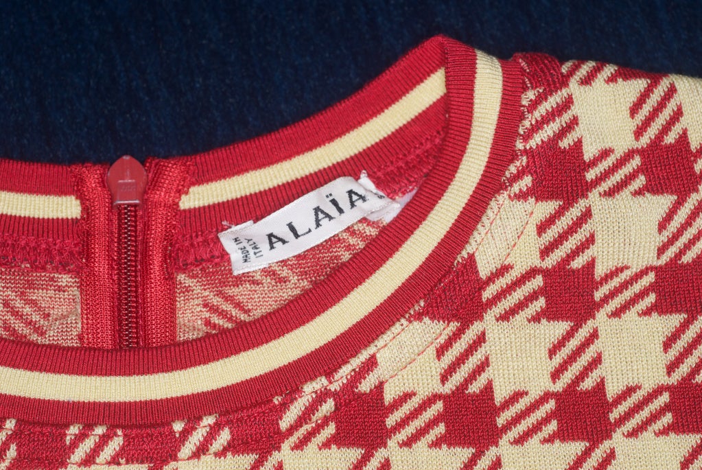 Alaia Red Gingham 