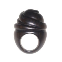 Patricia von Musulin Sculptural Wood Ring