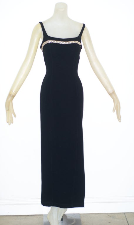 Thierry Mugler evening gown with a spliced bodice pieced together with chain detail.

RARE vintage
STORE HOURS: Monday to Friday 11:30 to 6PM
24 West 57th Street
Fifth floor
in The New York Gallery Building
212.581.7273
FOLLOW OUR BLOG: