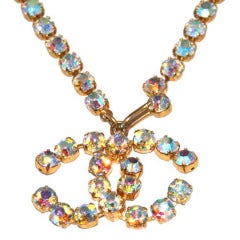 Vintage Chanel Gorgeous Crystal Necklace/Belt 1995