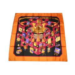 Gorgeous Hermes Scarf Reveries Japonaises Mint condition