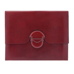 Exceptional Ltd Hermes Clutch " Marco Polo Edition" 1983