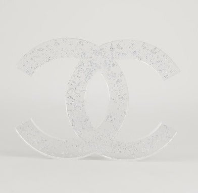 Rare Vintage Chanel Christmas Logo Decoration