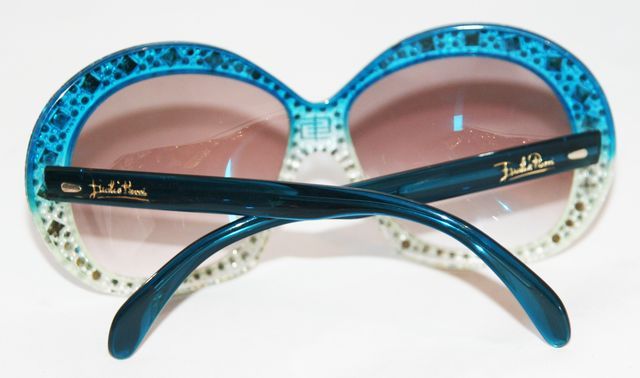 Exceptional 'Maharaja' Emilio Pucci Glamour Sunglasses 1970 In Excellent Condition In Verviers, BE