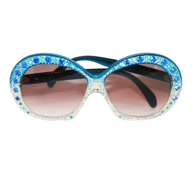 Exceptional 'Maharaja' Emilio Pucci Glamour Sunglasses 1970