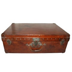 Antique Exceptional Louis Vuitton Suitcase 1920s