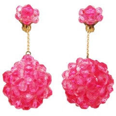 Unique Vintage Italian 60s Earrings