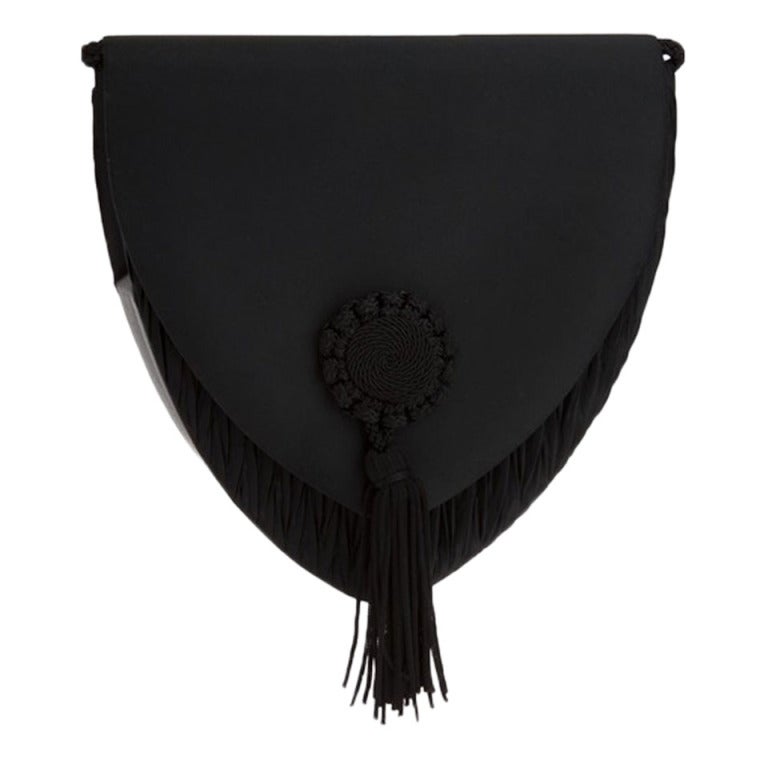 Black Evening Van Cleef 
Arpels Bag 1980