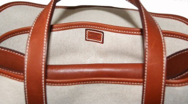 Rare & Gorgeous Hermes Bi-color Tote Bag 2007 2