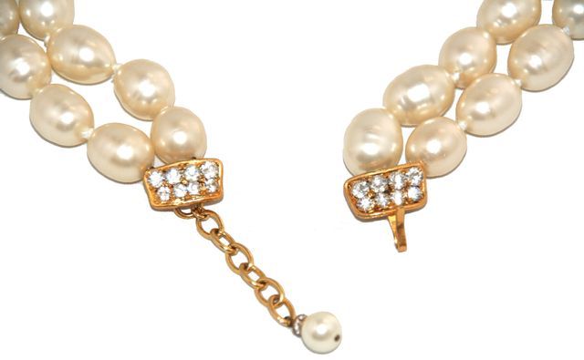 Women's Chanel Baroque Double Strands Pearls 1980