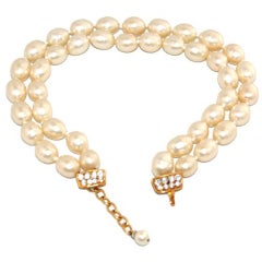Chanel Baroque Double Strands Pearls 1980