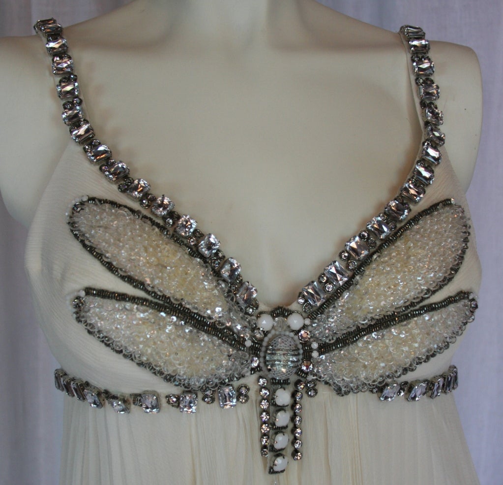 Women's Jenny Packham Silk Dress For Sale