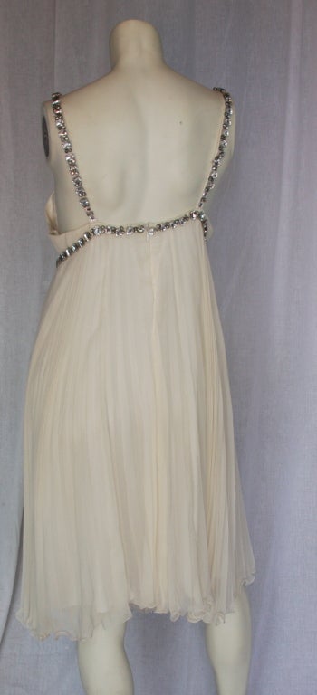 Jenny Packham Silk Dress In New Condition For Sale In West Palm Beach, FL