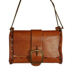Vintage Chloe brown leather bag