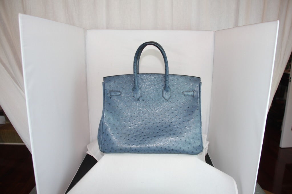 This Birkin is in excellent condition..  Some of the hardware even still has the plastic on it!  Complete with duster and box...