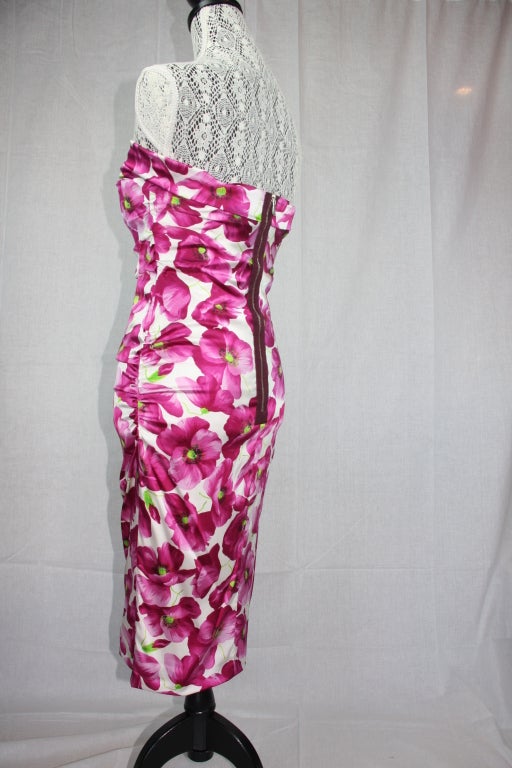 Women's Dolce & Gabbana Floral Print Sheath Dress