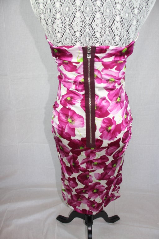 Dolce & Gabbana Floral Print Sheath Dress 1