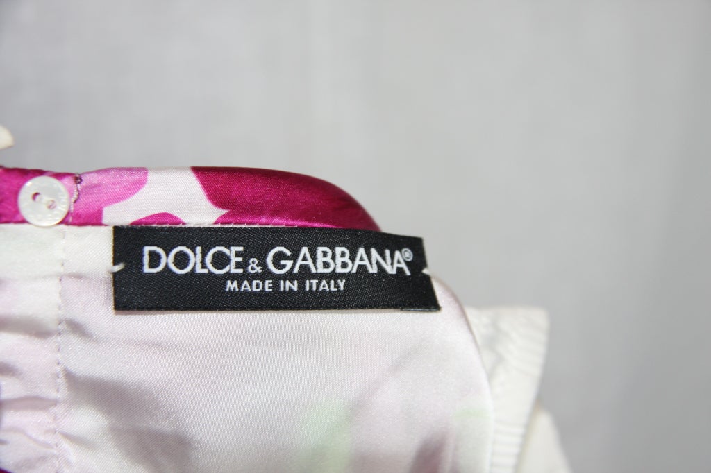 Dolce & Gabbana Floral Print Sheath Dress 2