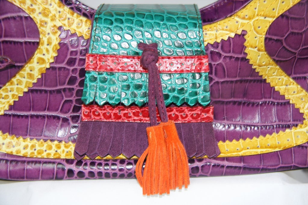 Purple Etro handbag 1