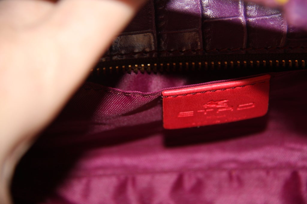Purple Etro handbag 2