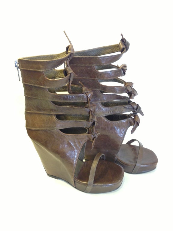 Rick Owens Knot Wedges 1
